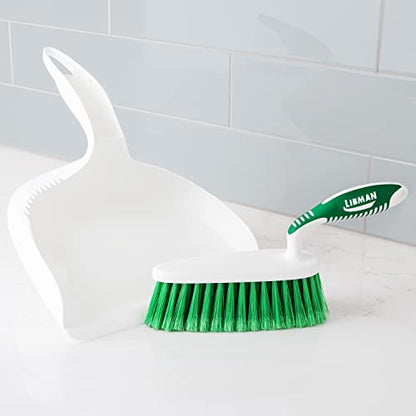 Libman Dust Pan and Brush Set | Portable Cleaning Brush | Mini Broom and Dustpan | Handheld | 2-Pack