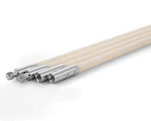 Gardus RJR601 LintEater Junior Rotary Dryer Vent Cleaning System, Removes Lint, Extends Up to 3 - style: 3' Screw-Connect Kit