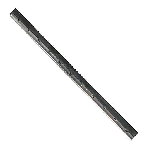 UNGER 79000 ErgoTec Window Squeegee 35cm - Rubber Squeegee Blade, Stainless Steel Channel & Rubber Grip Handle - Window Cleaning Equipment - size: pack de 1 unidad, style: A