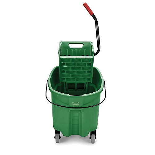 RCP758888GRE - WaveBrake Side-Press Wringer/Bucket Combo