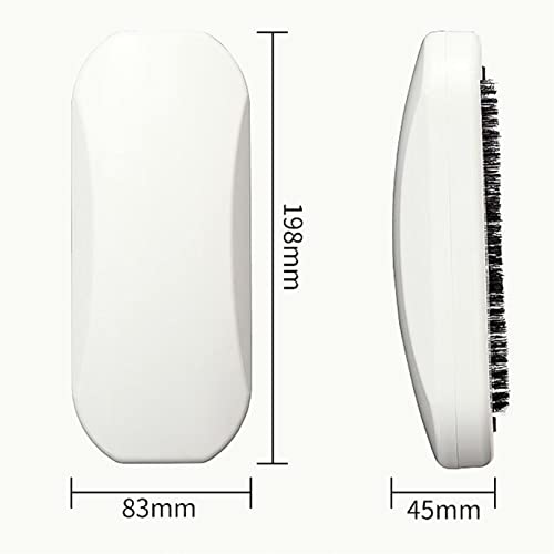 Manual Rolling Static Brush Dust Sucker Plastic Bedside Table Crumb Sweeper Pet Hair Fluff Cleaner Sticky Picker Lint Roller Clothes Sweeping Cleaning for Cloths Pets Hair Removal