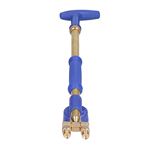 Estink Double Nozzle Sprayer with Bottle Connector for 1.25L and Above Water Bottles Non Slip Handle Telescopic Copper Rod Adjustable Nozzle for Garden Lawn Irrigation