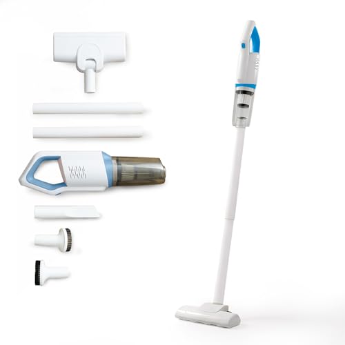 Handheld Cordless Vacuum Cleaner for Home Car Upholstery - Rechargeable Stick Dust Buster for Pet Hair Hardwood Floor & Mattress 15k Pa Lite Pro