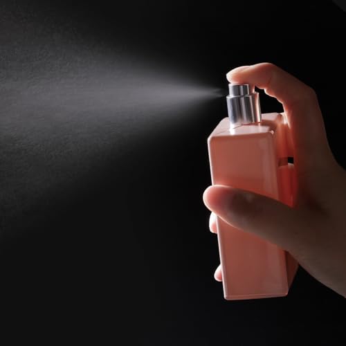 100ml/3.4 Oz Glass Spray Bottle Perfume Atomizer,Empty Refillable Perfume Spray Bottle with 3 Kinds of Dispenser (A5) - style: A5