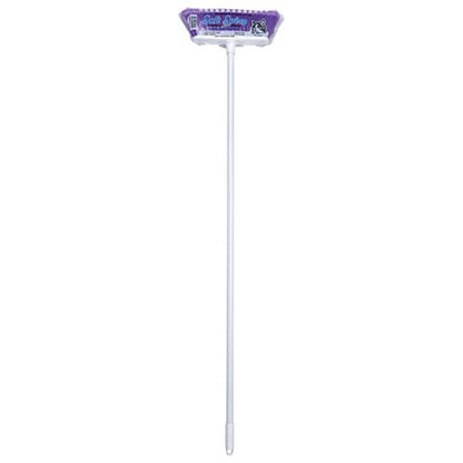 The Original Soft Sweep Magnetic Action Broom - 4 Brooms - Purple, Pink, Blue, Yellow - size: 4 Brooms