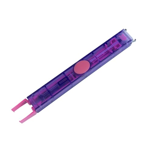 GATERON Twins Switch Puller Keycap Puller, DIY Tool Easily Remove and Replace Gaming Keyboard Switches and Keycaps Integrated for Mechanical Keyboard (Purple) - color: Purple
