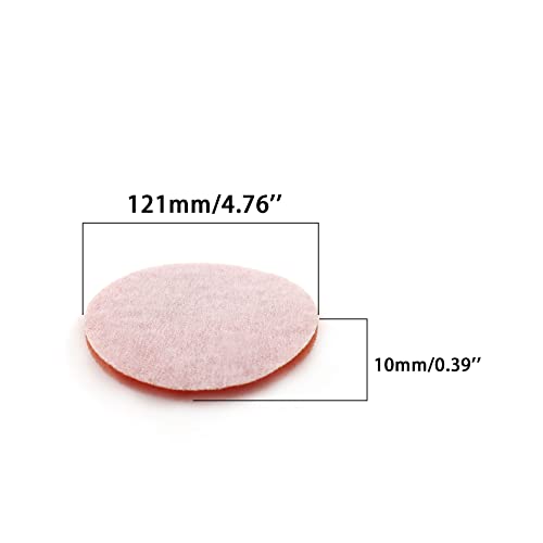 Heavy Duty Scour Pads, Non-Scratch Scrub Sponges, ULIFESTAR 5PCS Dish Scrubber Scouring Pads, Dual-Sided Reusable Household Scrub Pads for Dishes,Dish Cleaning Tool,Kitchen Scrubbers & Metal Grills - size: 121mm/5''2000grits