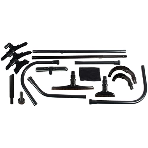 Cen-Tec Systems 16 Ft. High Reach Vacuum Attachment Kit, Black