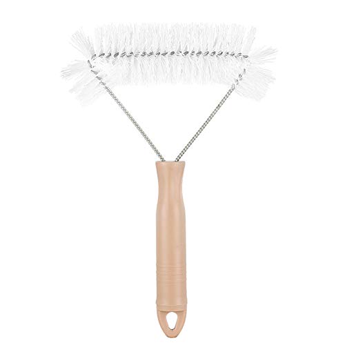 1 Piece Window Screen Cleaning Brush Screen Window Brush Screen Window Cleaning Brush Multifunction Removal Dust Brush Cleaner Brush Window Cleaner Tool, Beige