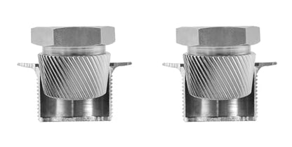 1.5'' Tub Drain Extractor, Remove the 1.5-inch Old, Broken, Stubborn, Rusted Drain Tub Bathtub Remover, Strong Grab Plumbing （ 05255 1.5" ）-2PACK - color: Golden-2pcs