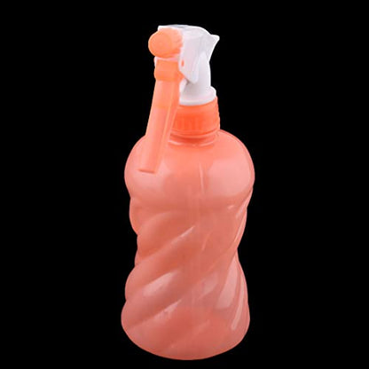 Ruilogod Plastic Garden Hairdressing Plant Flower Water Trigger Spray Bottle 400ml Orange (id: d21 531 52d c59 184
