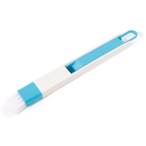 3 Sets Window Groove Mini Cleaning Brush Door Floor Slot Gap Keyboard Brushes Household Cleaning Tools White - color: Blue