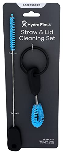 Hydro Flask Cleaning Supplies - Bottle Brush & Straw Cleaning Set - Water Bottle Cleaning Accessories Dishwasher Safe Reusable Straw Brush - style: Straw Brush