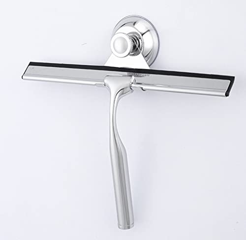 Suction Cup Hooks for Shower Squeegee, Glass Doors, Bathroom, Window and Car Glass, Kitchen - Towel, Coat, Bath Robe Hook Holder (2 Pack) (Size 1)