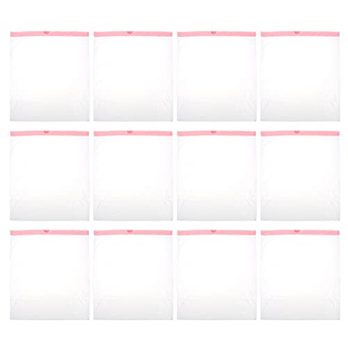 Cabilock 75pcs trash bag toilet waste bags dustbin rubbish bags toilet garbage bags large garbage bag wastebasket liners toilet bags for portable potty travel plastic white lawn drawstring - color: White