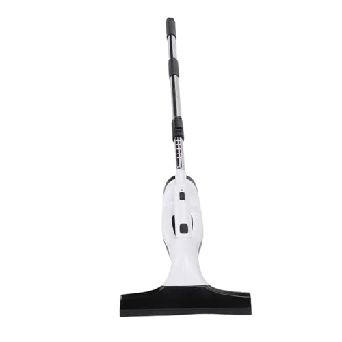Dpofirs Auto Water Collection Window Vacuum Squeegee | Cordless 2000Pa Suction Glass Cleaner with Extendable Pole for Car Home (Black)