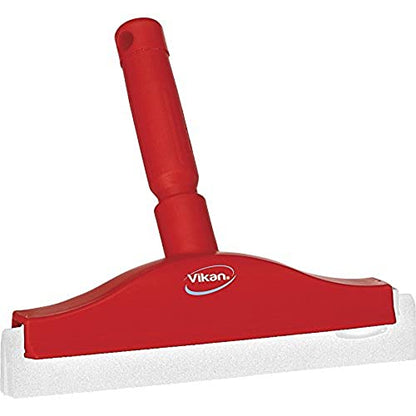 Vikan 77514 Squeegee,Fixed Head,Bench,10",PP/RB,Red - color: Red, size: 7751