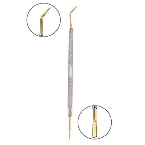 BOOSTEADY Gun Cleaning Brush & Hook Kit in Zippered Organizer Carry Case (8 Pieces) - Double End Brass Steel Nylon Bristle Brushes & Metal Polymer Hooks - color: 6 Brushes+1 Brass Ends Hook+1 Plastic Hook