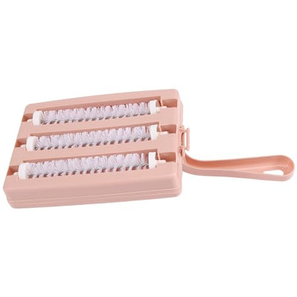 Carpet Cleaner Brush Sweeper Dirt Handheld Sofa Bed Pet Hair Debris Dirt Fur Roller Brush Household Cleaning Tool