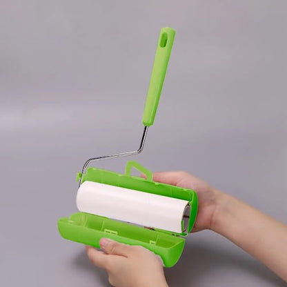 Leo 6.3-Inch Wide Lint Roller Refills, Dog Hair Roller Super Sticky Roll Floor Refill, Compatible with Leo Cleaning Roller Refill, 6 Refill Rolls with 90 Sheets Each, Total 540 Sheets - size: 6 Refills