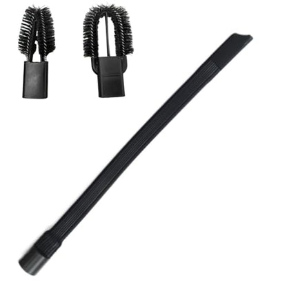 Flexible Flat Crevice Tool 35mm Hose Adapter Vacuum Cleaner Nozzle Household Cleaning Tool with Cleaning Brush