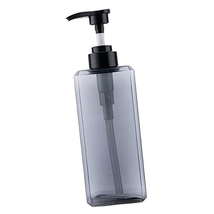 Laundry Dispenser Container Bottle Liquid Laundry Soap Bottle, 650ml Gray - color: 650ml Gray