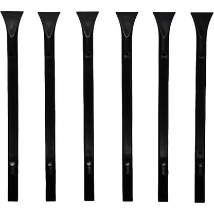 Tpyx Scraper Small Plastic Scraper Tool, Multi-Purpose Scraper Non-Scratch Cleaning Tool, Used in Narrow Spaces and Gaps, Perfect for Removing Oil Stains, Labels, Food, Dirt, Paint, Etc. (6pcs) - color: 6 Identical Scrapers