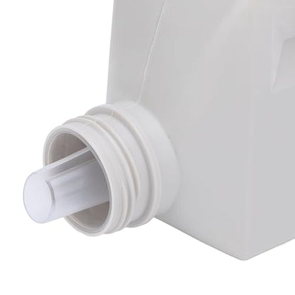 Laundry Detergent Dispenser, Reusable Tight Seal Multifunctional Liquid Soap Softener with Label, Suitable for Household Cleaning, Travel, Outdoor Activities