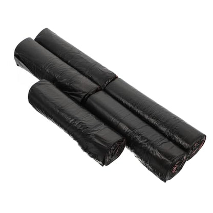 Abaodam 75pcs Heavy Duty Drawstring Trash Bags Thick Degradable Garbage Bags for Home Kitchen Office Unscented Rubbish Liners with Strong Load-bearing and Odor Barrier Design