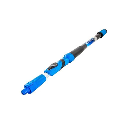 Unger Professional Lock-On EZ Extend Pro Telescopic Pole, Extension 2.6’ to 5.3’, Telescoping Pole for Floor & Surface Cleaning, Use with Lock-On Brushes and Broom Head Cleaning Tools, Indoor/Outdoor