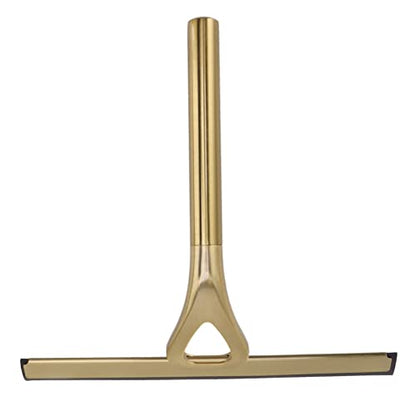Stainless Steel Mini Squeegee Shower Squeegy Rechargeable Window Vac Window Squeegee for Glass Doors Walls, Sink, Mirror, Bathroom, Car Window Kitchen Mirror