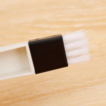 3 Sets Window Groove Mini Cleaning Brush Door Floor Slot Gap Keyboard Brushes Household Cleaning Tools Black - color: Black