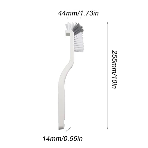 5PCS Cleaning Dish Scrubbing Brush Kitchen Sink Bathroom Brush Dishwasher Edge Grouting Deep Cleaning Brush with Stiff Bristles for Cleaning Window Recesses Shutters Sliding Doors