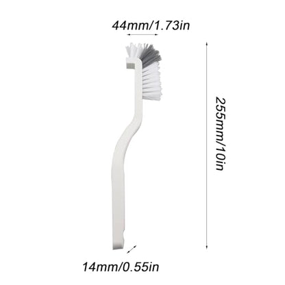 5PCS Cleaning Dish Scrubbing Brush Kitchen Sink Bathroom Brush Dishwasher Edge Grouting Deep Cleaning Brush with Stiff Bristles for Cleaning Window Recesses Shutters Sliding Doors