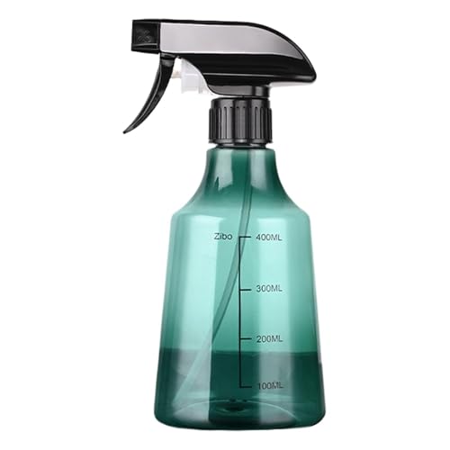 Spray Bottle, 500ml Refillable Sprayer Bottle with Adjustable Nozzle and 2 Modes, Empty Cleaning Solution Container, Mist/Stream,Thickened Version,Water Plants,for Cleaning Solutions, Oils, Hair, Cook - color: Green