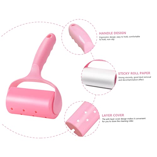 Lint Binding Roller Kit Shaver Lint Remover Fuzz Remover for Dryer Pet Hair Hair Sweeper Portable Sticky Cleaning Rollers for Home