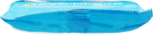 Windex Wipes Glass Cleaning, Pre-Moistened Glass and Surface Wipes to Clean Home Surfaces, Household Essentials, Original Scent, 38 Count (Pack of 2) - size: 38 Count (Pack of 2)