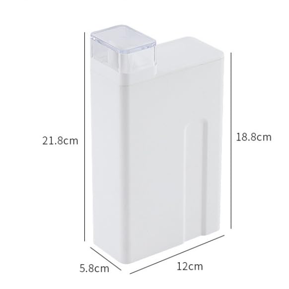 Laundry Detergent Dispenser, Detergent Dispenser, Refluxable Laundry Detergent Container, Plastic Liquid Laundry Detergent Dispenser for Laundry Room Organization