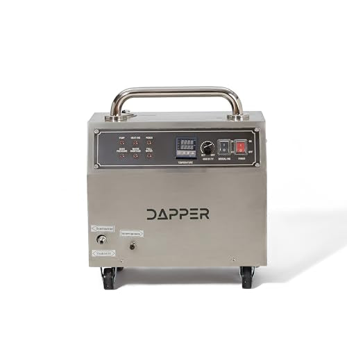 Dapper Supply Commercial Steam Cleaner, 230°F High-Temperature Steam, 58-102 PSI Adjustable Pressure, 1 Gallon Water Tank, Fast Heat-Up, for Auto Detailing, Tile, Grout, Kitchens & More - size: 1 Gal