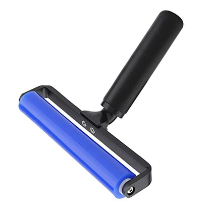 Silicone Manual Anti Static Tack Roller for Dust Removal Reusable Cleaning Tool Handheld Dust Remover Static Cling Tacky Roller for Tiny Dust Particles High Temperature Up to 150°C - size: 12 Inch, style: 12 Inch