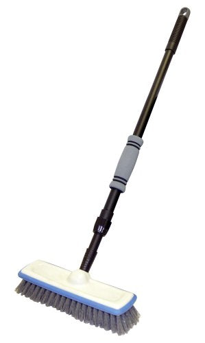 Carrand 97410 10-Inch Outdoor Cleaning Brush With 48-Inch Extension Pole