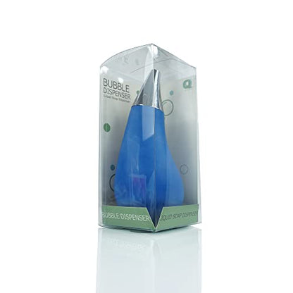 Kitchen Bathroom Counter top Squeezable Soap Dispensers Tear Drop Shape Bottle (Blue, ~7oz) - color: Blue, size: ~7oz