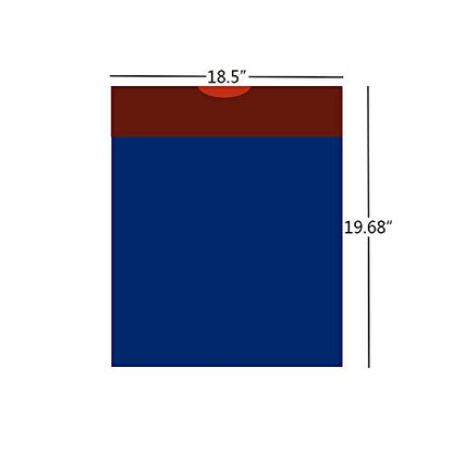 Bringer 3 Gallon Small Drawstring Trash Bags, Blue Garbage Bag, 200 Counts, F