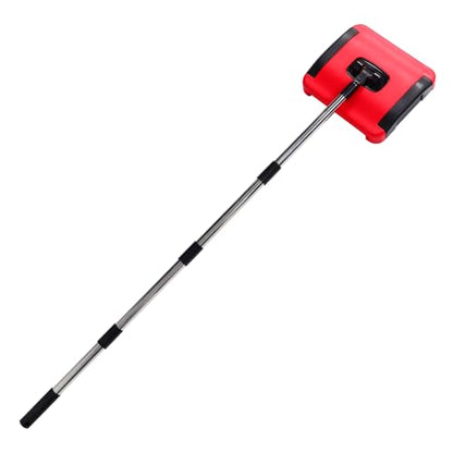 Manual Carpet Sweeper Handheld Vacuum Cordless Dust Mop Pet Hair Removal Broom Non-Electric Rug Broom for Home Cleaning