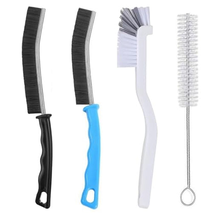Crevice Cleaning Brush,Hard-Bristle Thin Gap Cleaning Brush Grout Cleaner Brush Magic Brush Cleaner Small Spaces Cleaning Tool for Home Bathroom, Shower, Tile, Kitchen, Window Groove