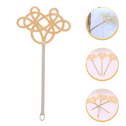 Long Handle Quilt Dust Beater Cleaning Tool, Imitation Rattan Rug Fluffing Tool for Household Dust Removal, Single Piece Quilt and Rug Cleaning Supply for Home Use