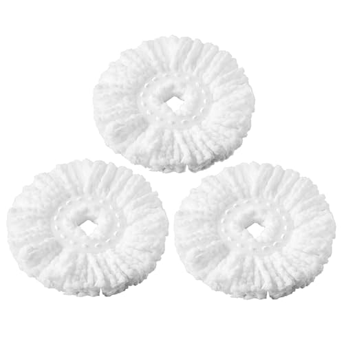 3 Pack Mop Head Replacement for Masthome Spin Mop,Microfiber Replacement Head for ASIN B0FM7K6K2C,B0FHVJ1GPR,B0F9KKLFN3,B0DQ8QMXR4