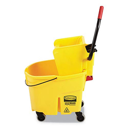 Rubbermaid Wringer Bucket 35 Qt Yellow