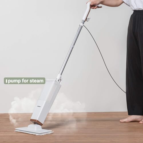 S5 Steam Mop, Floor Steamer for Hardwood and Tile, Lightweight Steam Mops for Laminate Floor.