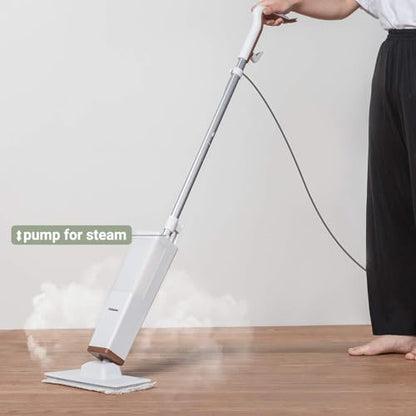S5 Steam Mop, Floor Steamer for Hardwood and Tile, Lightweight Steam Mops for Laminate Floor.